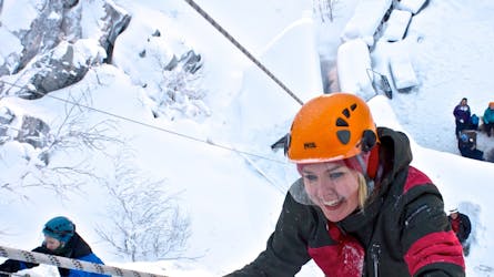 Ice climbing experience in Pyhä